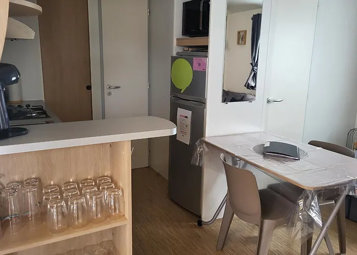 Kamp alanı Mobil-home Chez Mg